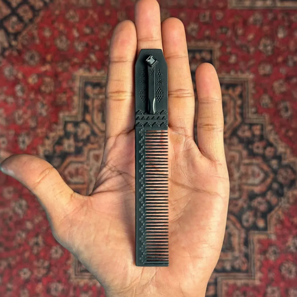 Moustache and Beard Comb Moustache and Beard Comb