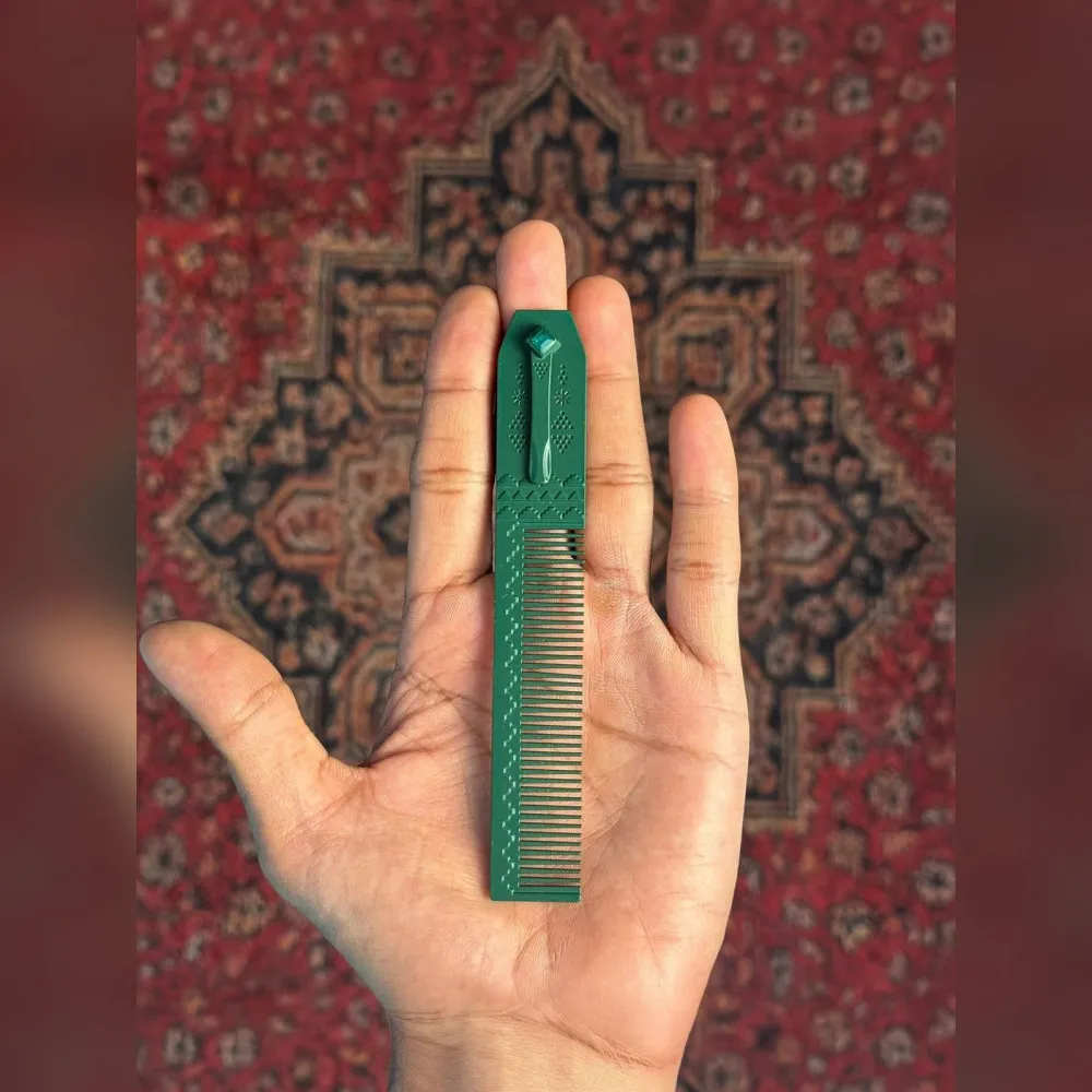 Moustache and Beard Comb Moustache and Beard Comb