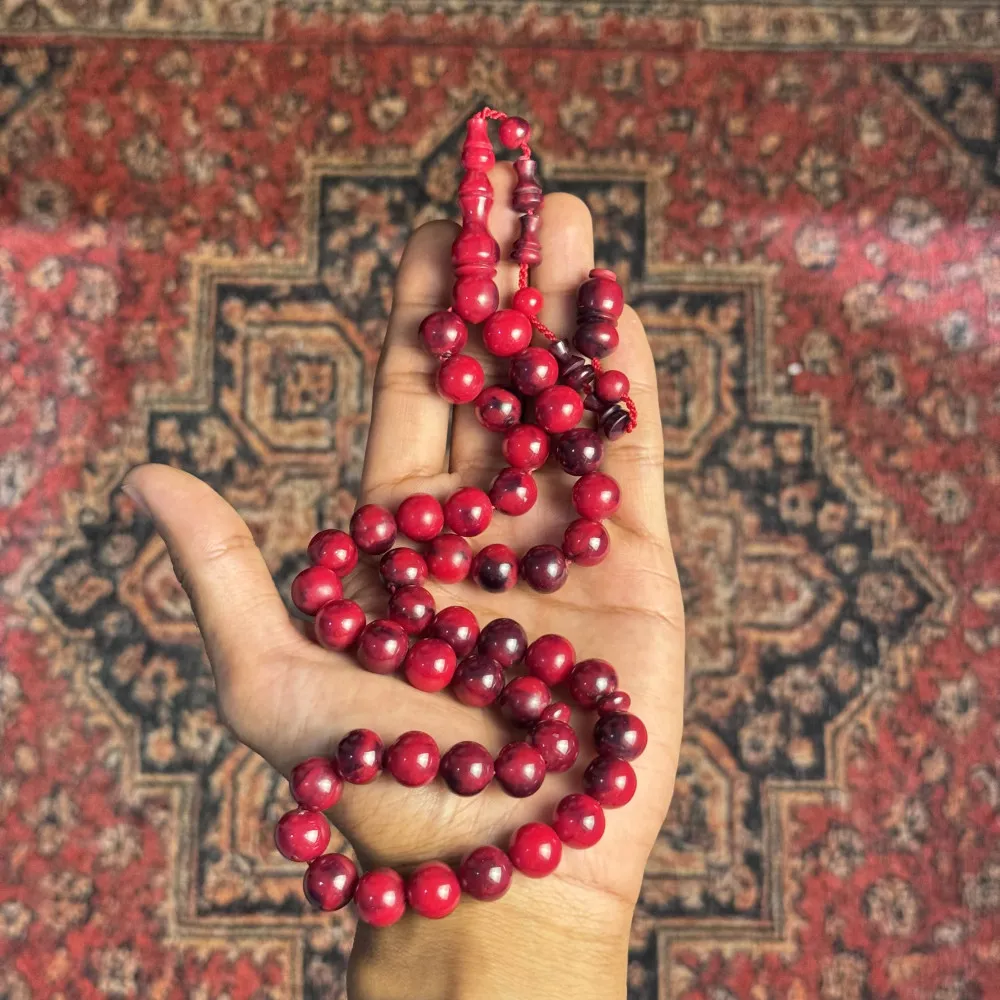 مسباح فاتوران – أحمر غامق مسباح فاتوران – أحمر غامق